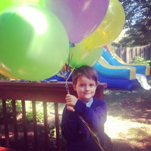 Elliot has a few more years of kiddie-ness.